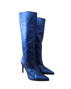 Botas Sarkany azules caña alta