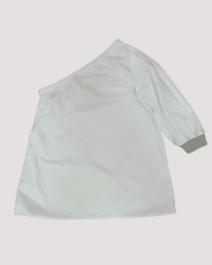 Blusa Justa Petra Blanca de un hombro