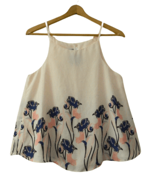 Blusa Ossira Sublimada con Breteles