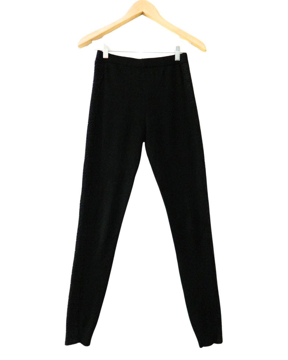 Pantalón Akiabara de hilo con bordado