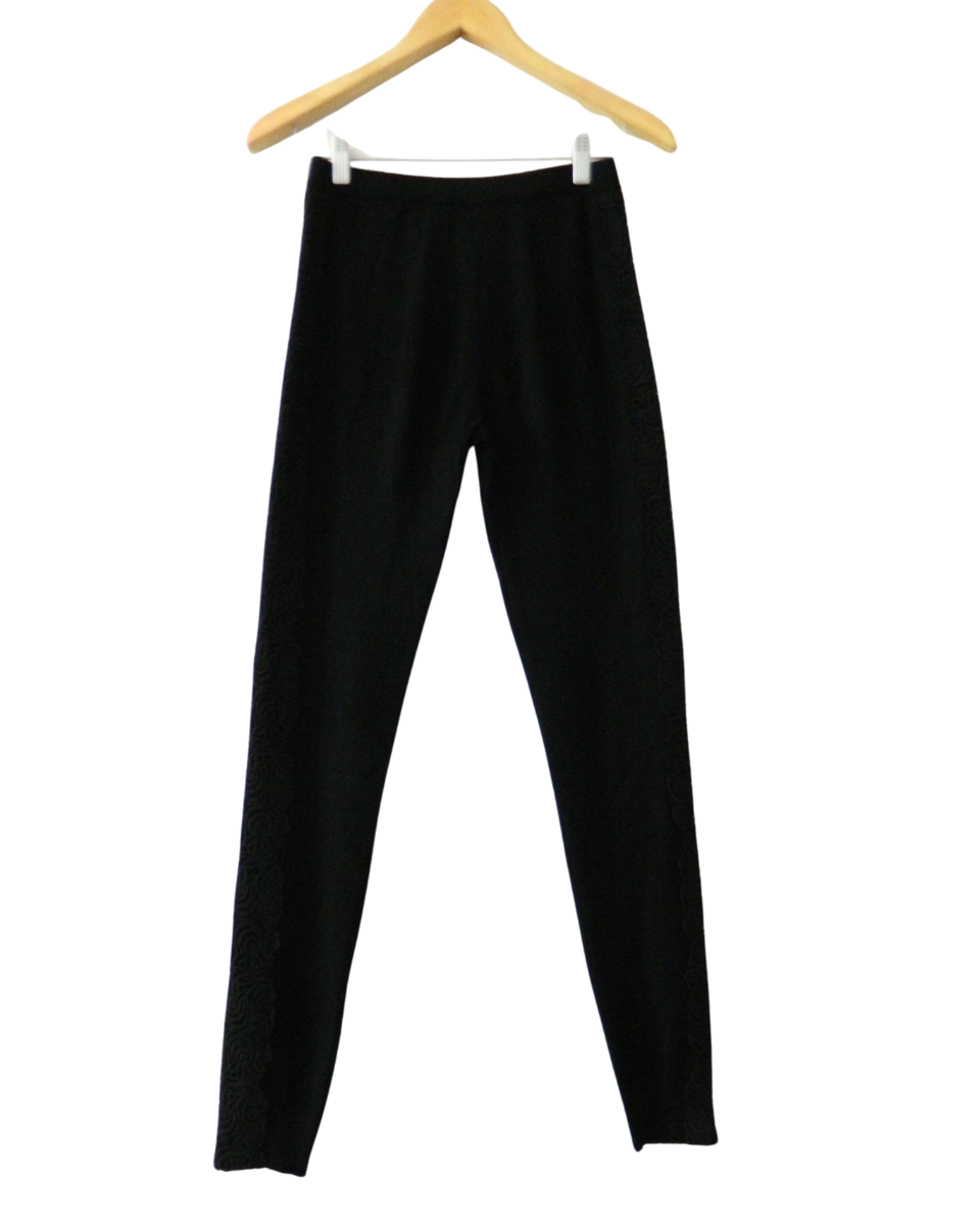 Pantalón Akiabara de hilo con bordado