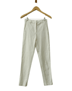 Pantalón Gusman Blanco con Rayas Natural (265-002)