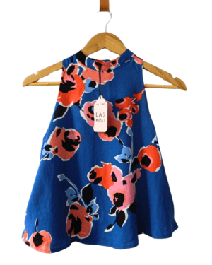 Musculosa Las Pepas Galatea Flores con Etiqueta (152-627)