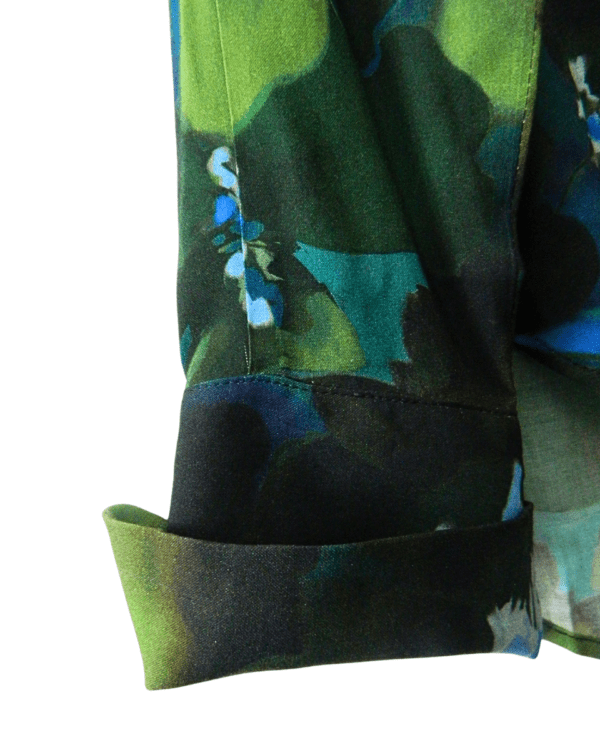 Camisa Portsaid Flowers Estampa Exclusiva con Etiqueta (397-092)