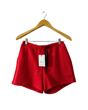 Short Ayres Basic Rústico Rojo con Etiqueta