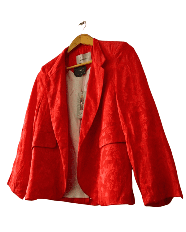 Blazer Rapsodia Vaami Rojo con Etiqueta (227-710)