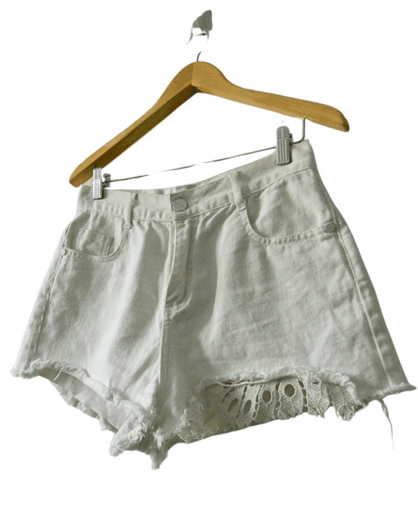 Short Gusman Denim Blanco