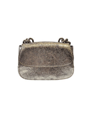 Clutch Sentez Dorado con Cadena