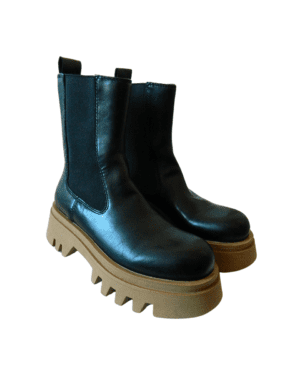 Botas Zara Caña Media con Elástico T37