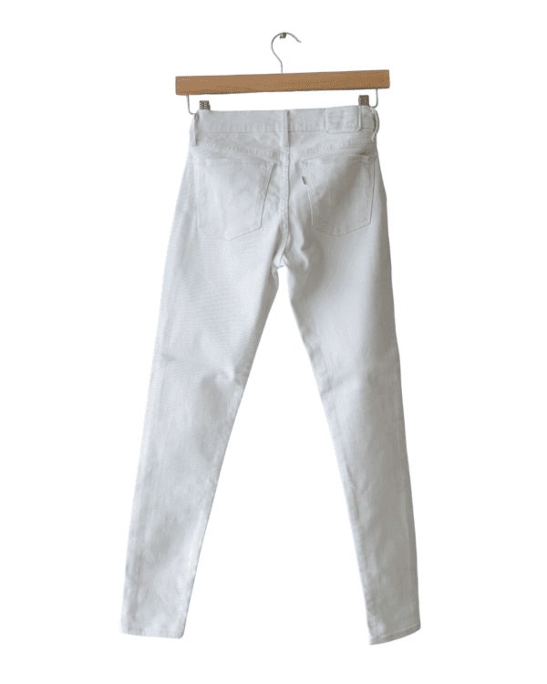 Denim Levi´s 710 Blanco Super Skinny T.24