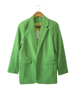 Blazer Bled Verde con Etiqueta T. M
