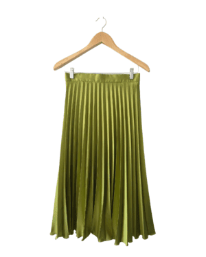 Falda Vero Alfie Plizada Verde Oliva T. 1