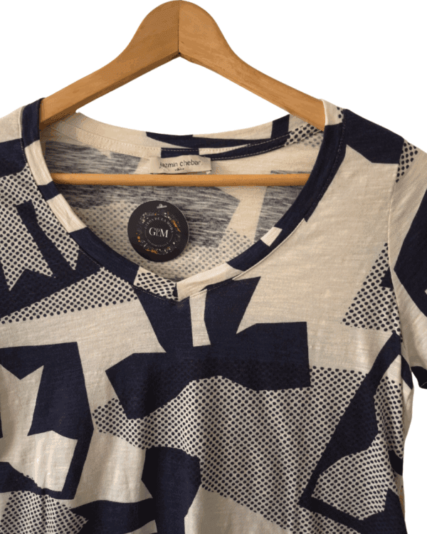 Remera Jazmin Chebar Estampada Moños T1