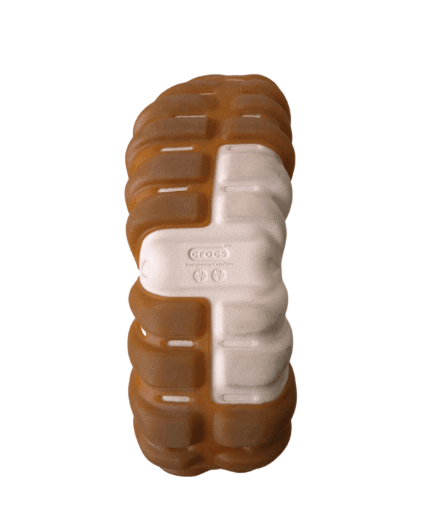 Botitas Crocs Echo Boot Crudo y Suela con corderito T. 39