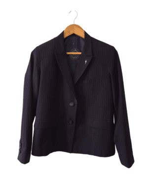 Blazer Cardón Sastrero Azul Marino con Rayas T. M