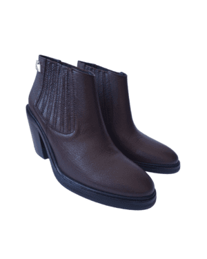 Botas Jazmin Chebar Cuero Chocolate T. 36