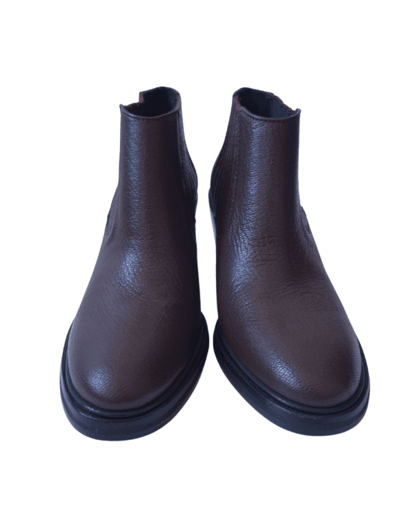 Botas Jazmin Chebar Cuero Chocolate T. 36