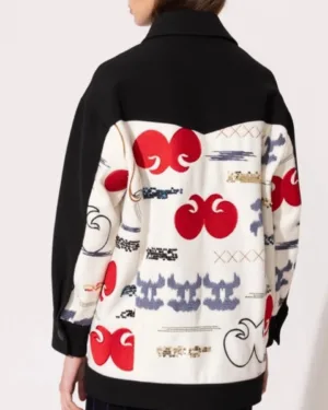 Chaqueta Jazmin Chebar Charlotte de paño con Etiqueta T. 1