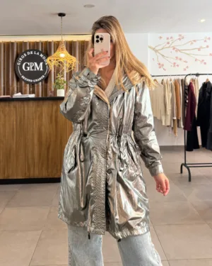 ampera Scotch & Soda Impermeable Metalizada T. 3